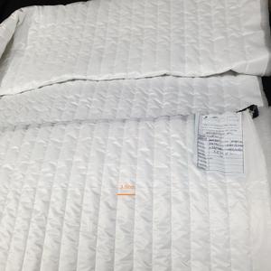 Traitement de courtepointe 1''x STRIPE de haute qualité 100% polyester brodé respectueux de l'environnement pour 2-5 couches pour les hôtels - Product Image 2