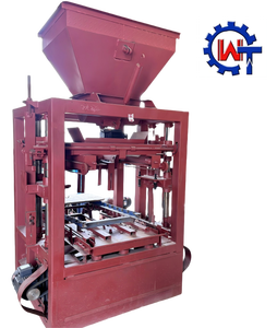 เครื่องผลิตบล็อกคอนกรีต QT4-24เครื่องทำอิฐซีเมนต์บล็อกกัวเตมาลาสำหรับโรงงานบล็อก - Product Image 1