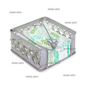 Porte-serviettes en fer au design classique, de la plus haute qualité, forme carrée, porte-papier pour la maison et le bureau - Product Image 6