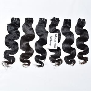 Gran oferta 26 "pulgadas 1 paquete Bodywave cabello humano de aspecto Natural tejido suave y sedoso estilo para cabello de mujer disponible al mejor precio - Product Image 1