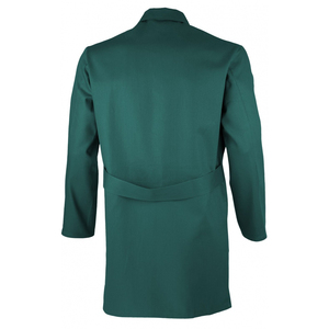 Bata de Laboratorio Unisex Verde de KATBROS INDUSTRY, Tela de Lona, Algodón/Poliéster, Uniforme de Hospital, Fusión sin Costuras para Uso Médico - Product Image 2