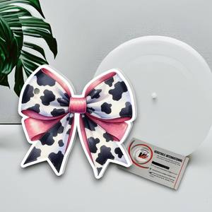 Paleta de Acrílico Personalizada con Diseño de Vaca para Extensiones de Pestañas Magnéticas, Herramientas para Pestañas, Forma Cuadrada, Rectangular, Corazón, Flor, para Artistas de Belleza - Product Image 2