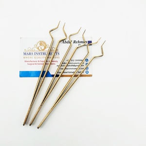 Pinzas para extensiones de pestañas de acero inoxidable profesional de nueva tendencia, punta de fibra de aislamiento, diseño de precisión duradero, fabricación de ventiladores - Product Image 6