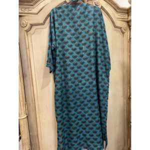 Chaqueta de Sari de Seda con Estampado Paisley Tropical - Product Image 4