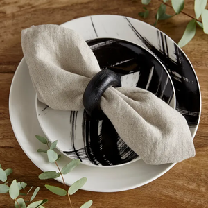 Meilleure qualité industrielle bois rond de serviette Vintage maison hôtel Restaurant automne fête de mariage décoration naturel fini vaisselle - Product Image 6