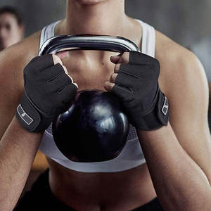 Gants de fitness en cuir de qualité pour hommes et femmes Gym Training Sports Exercise Haltérophilie-en vente! - Product Image 4