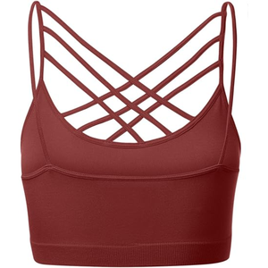 Sujetador de Yoga de alta elasticidad para mujer, transpirable, cómodo, para correr al aire libre, Fitness, gimnasio, sujetador de Yoga para mujer, 2025 - Product Image 2