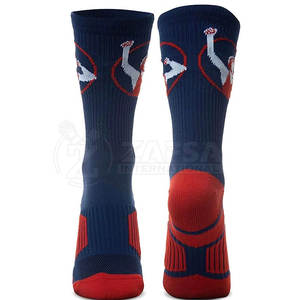 Hot Selling Custom Logo Comfortable Sports Cricket <b>Socks</b> for Winter for Pakistan Cricket <b>Socks</b> - Product Image 4