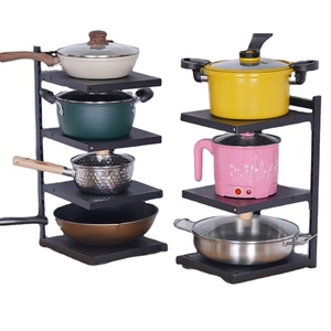 Portaoggetti multifunzionale in ferro metallo per <span class=keywords><strong>cucina</strong></span> <span class=keywords><strong>e</strong></span> soggiorno casa uso Organizer per pentole <span class=keywords><strong>e</strong></span> oggetti - Product Image 1