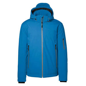 Chaqueta Softshell de poliéster de alta calidad para hombres, venta al por mayor, capucha impermeable, bolsillos con múltiples cremalleras, chaqueta blanda de invierno - Product Image 5