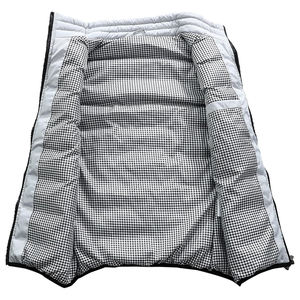 Gilet matelassé pour hommes hiver chaud doublé polaire col montant fermeture éclair sans manches respirant Street Wear gilet matelassé - Product Image 2