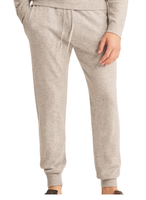 Ensemble de détente en cachemire pour hommes, anti-rétrécissement, avec sweat à capuche tricoté et pantalon à cordon de serrage, personnalisable avec logo OEM