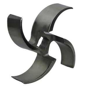 การส่งออกช่วงที่ดีที่สุดของการเคลือบเงา/สังกะสีเหล็กอ่อนตายหล่อและกลึงใบพัดตายหล่อชิ้นส่วน - Product Image 1