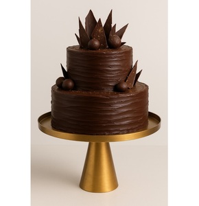 El soporte decorativo para pasteles de metal de cobre aporta una elegancia refinada a su expositor de cupcakes, perfecto para fiestas, bodas y eventos - Product Image 3