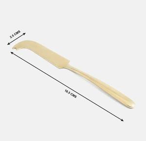 Designer Stainless Steel Cheese <b>Knife</b> Set Gold Matt Cheese Board Dishwasher <b>Safe</b> Home Kitchen Use Wholesale Prices Cutting Tools - Product Image 4