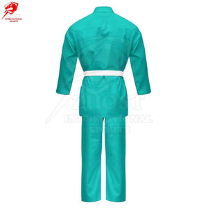 Combinaisons de Jiu-Jitsu pour adultes, directement de l'usine, 100% coton, légères, respirantes, séchage rapide, tissu extensible confortable, faible MOQ, OEM - Product Image 2
