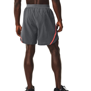 Pantalones Cortos Deportivos de Cintura Media para Hombre, con Logotipo Personalizado al por Mayor, Diseño Sólido, para Gimnasio, Fitness, Verano, con Bolsillos Decorativos, 100% Algodón - Product Image 3