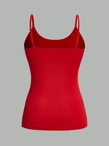 Chaleco de color sólido para mujer, camisetas sin mangas para mujer, Camisetas básicas con tirantes sexis de verano para mujer, camiseta sin mangas - Product Image 4