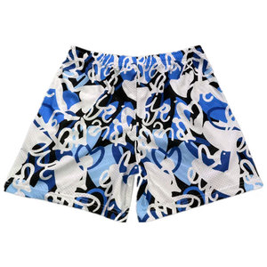 Pantalones Cortos de Baloncesto Unisex Personalizados 2026, Sublimación Completa, Bordado 3D, Secado Rápido, Transpirables, Poliéster 160g - Product Image 5