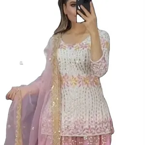 Nouveau design de robe traditionnelle indienne pleine longueur et flair vêtements pakistanais et indiens au prix le plus bas Disponible en vrac