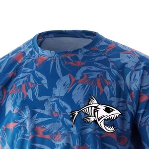 Camiseta de pesca de poliéster sólido personalizable, camisa de invierno de manga larga de secado rápido, protección solar, camisa de sublimación de último diseño - Product Image 3