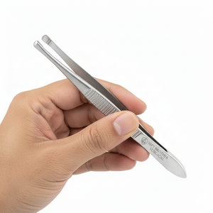 Pinzas Quirúrgicas de Acero Inoxidable de Alta Calidad, Pinzas Dentadas para Apósitos, Pinzas de Pulgar para Uso Médico Hospitalario - Product Image 2