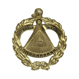 Passé Grand Maître Collier Bijou Maçonnique Regalia Franc-maçon Officier Emblème Plaqué Or Conception Personnalisée Haute Qualité 2025 Service OEM - Product Image 5