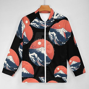 Veste de sublimation pour homme à fermeture éclair intégrale, respirante et performante, pour un style de vie actif - Product Image 3