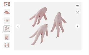 Partie du corps des pieds de poulet congelés riche en vitamines en boîte individuelle - Product Image 5