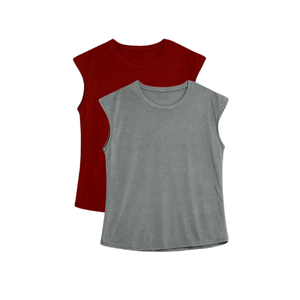 เสื้อกล้ามผู้ชายแบบนิ่มและยืดหยุ่นสไตล์สปอร์ตซักด้วยมือหนาปานกลางฤดูหนาว - Product Image 1