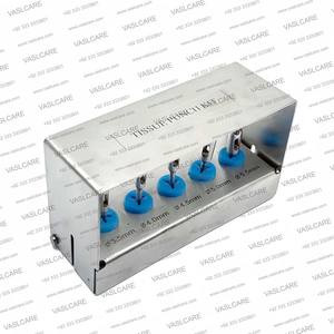 Vaslcare Logo personnalisé Implant Dentaire Tréphine Fraise Tissu Poinçon En Acier Inoxydable Outils de Plantation Outil de Chirurgie - Product Image 5
