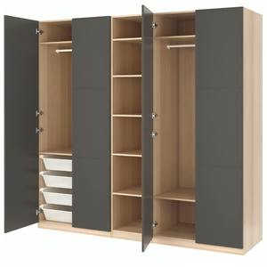 ตู้เสื้อผ้าทันสมัยทันสมัยคุณภาพดีที่สุดตู้เสื้อผ้าห้องนอนสุดโฉบเฉี่ยวพร้อมการอัปเกรดเฟอร์นิเจอร์ที่เหนือกาลเวลา - Product Image 6