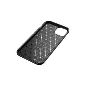Étui en silicone liquide doublé noir et marron de qualité supérieure pour iPhone 13 Mini & Pro Max - Product Image 6