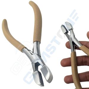 คีมต่อผมสแตนเลสขนาด 6 นิ้ว สำหรับต่อไมโครริง  ด้ามจับนุ่ม  สำหรับงานมืออาชีพ - Product Image 5