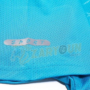 T-shirts à col en O personnalisés pour hommes, vêtements de sport en maille douce et respirante pour le fitness et la salle de sport, hauts de course athlétiques de bonne qualité - Product Image 5