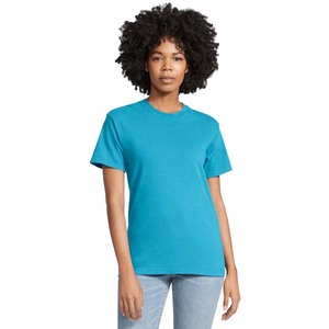 Camiseta de Algodón Ultra para Adultos, 100% Algodón, Azul, Transpirable - Product Image 1