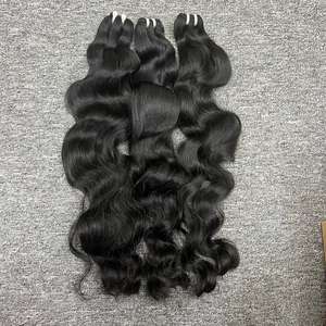 ผมดิบแบบเวียดนามสำหรับ100% ผมแบบคลื่นสีธรรมชาติขนาดใหญ่เลือกสไตล์ได้ - Product Image 5