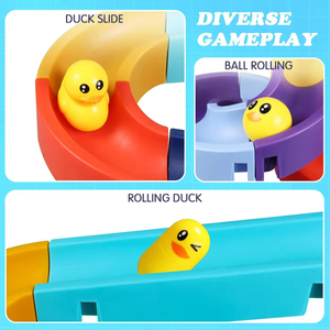 48 Pezzi Giochi da Bagno <span class=keywords><strong>per</strong></span> Bambini, Palline con Pista, Giochi <span class=keywords><strong>per</strong></span> <span class=keywords><strong>Doccia</strong></span>, Pista Assemblabile, Scivolo d'Acqua Fai-da-Te <span class=keywords><strong>per</strong></span> <span class=keywords><strong>Vasca</strong></span> da Bagno, Regalo <span class=keywords><strong>per</strong></span> Bambini - Product Image 3