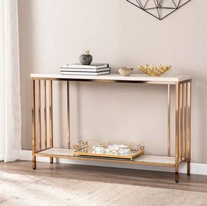 Fancy Stainless Steel <b>Console</b> <b>Table</b> High Export Quality Bulk Quantity Vintage Unique Made in India Best Selling Direct Factory - Product Image 4