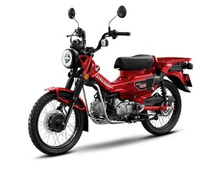 NUEVA Motocicleta HondaS Cruiser Trail125 XL125L 125cc Roja de Doble Propósito con Asiento Negro y Escape Plateado, GRAN VENTA - Product Image 3
