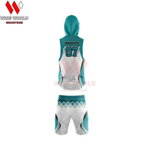 เสื้อฮู้ดดี้แบบไม่มีแขนสำหรับผู้ใหญ่ พิมพ์ลายโลโก้ตามสั่ง สำหรับกีฬาอเมริกันฟุตบอล 7 คน ระบายอากาศได้ดี ไซส์ใหญ่พิเศษ สำหรับฟุตบอลธง - Product Image 6