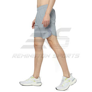 กางเกงขาสั้นผู้ชายสำหรับใส่วิ่งน้ำหนักเบามีกระเป๋าแห้งเร็ว - Product Image 5