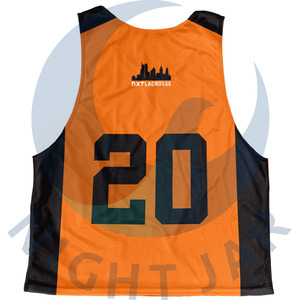 Pinnies de crosse personnalisées de qualité supérieure, Pinnies de crosse réversibles - Product Image 2