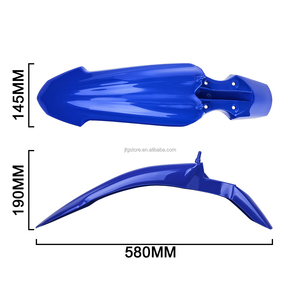 Garde-boue avant de moto JFG en PP bleu brillant, résistant aux chocs, pour motocross, garde-boue de roue pour Yamaha TTR125 - Product Image 6