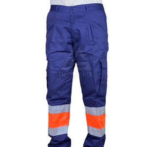 Reflective Safety Pants With Reinforced Knees Lightweight & Breathable <b>Work</b> <b>Trousers</b> In Pakistan - Product Image 2