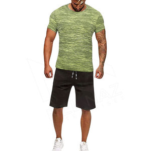 Ropa de verano, conjunto de chándal corto transpirable, conjunto de camisas y pantalones cortos deportivos de verano para hombre, ropa para hombre - Product Image 2