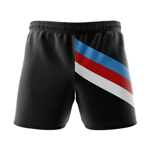 Short de rugby brodé personnalisé de qualité supérieure pour hommes Performance sportive Short de rugby en tissu respirant en coton - Product Image 3