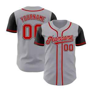 Maillots de Baseball Cheer entièrement sublimation boutons d'impression sur mesure avec des noms différents sur l'uniforme bas quantité minimale de commande prix bon marché pour les enfants - Product Image 2