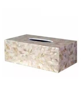 Boîte à mouchoirs décorative multifonctionnelle élégante en nacre pour la maison, le bureau, les mariages et le restaurant. - Product Image 6