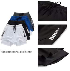 กางเกงขาสั้นผู้ชายแบบลำลองคุณภาพสูงน้ำหนักเบาระบายอากาศได้ดีแห้งเร็ว - Product Image 2